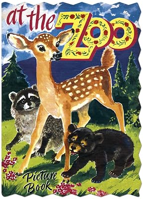 At The Zoo Picture Shape Book (Children's Die-Cut Shape Book)