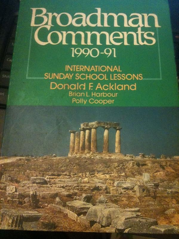 Broadman Comments, 1991-92 by Donald F. Ackland