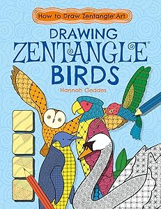 Drawing Zentangle Birds (How to Draw Zentangle Art)