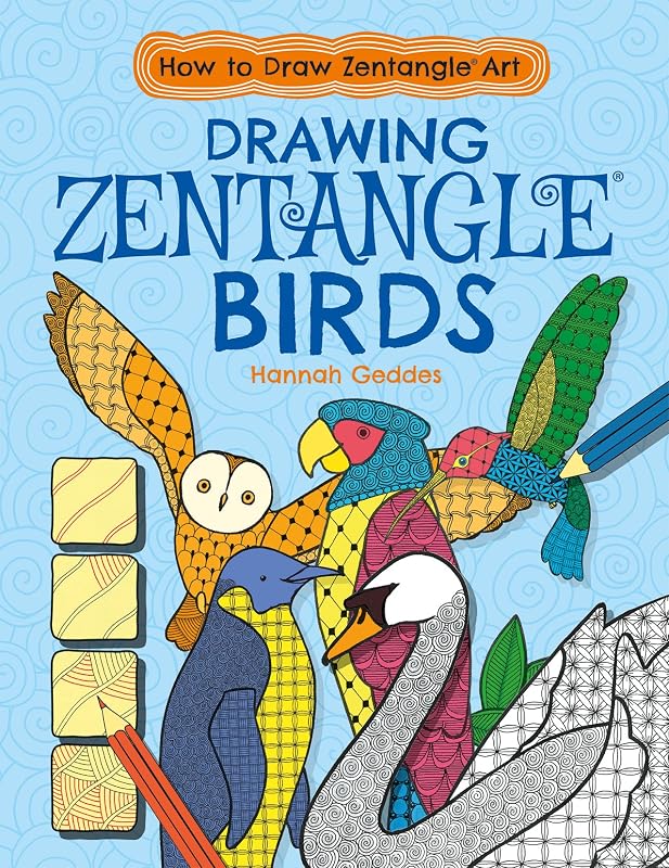 Drawing Zentangle Birds (How to Draw Zentangle Art) by Catherine Ard