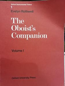 The Oboist's Companion by Evelyn Rothwell