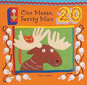 One Moose, Twenty Mice (A Barefoot Board Book)