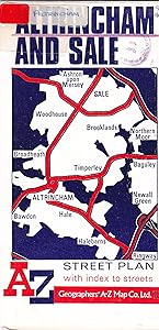 Geographers' AZ street plan of Altrincham and Sale