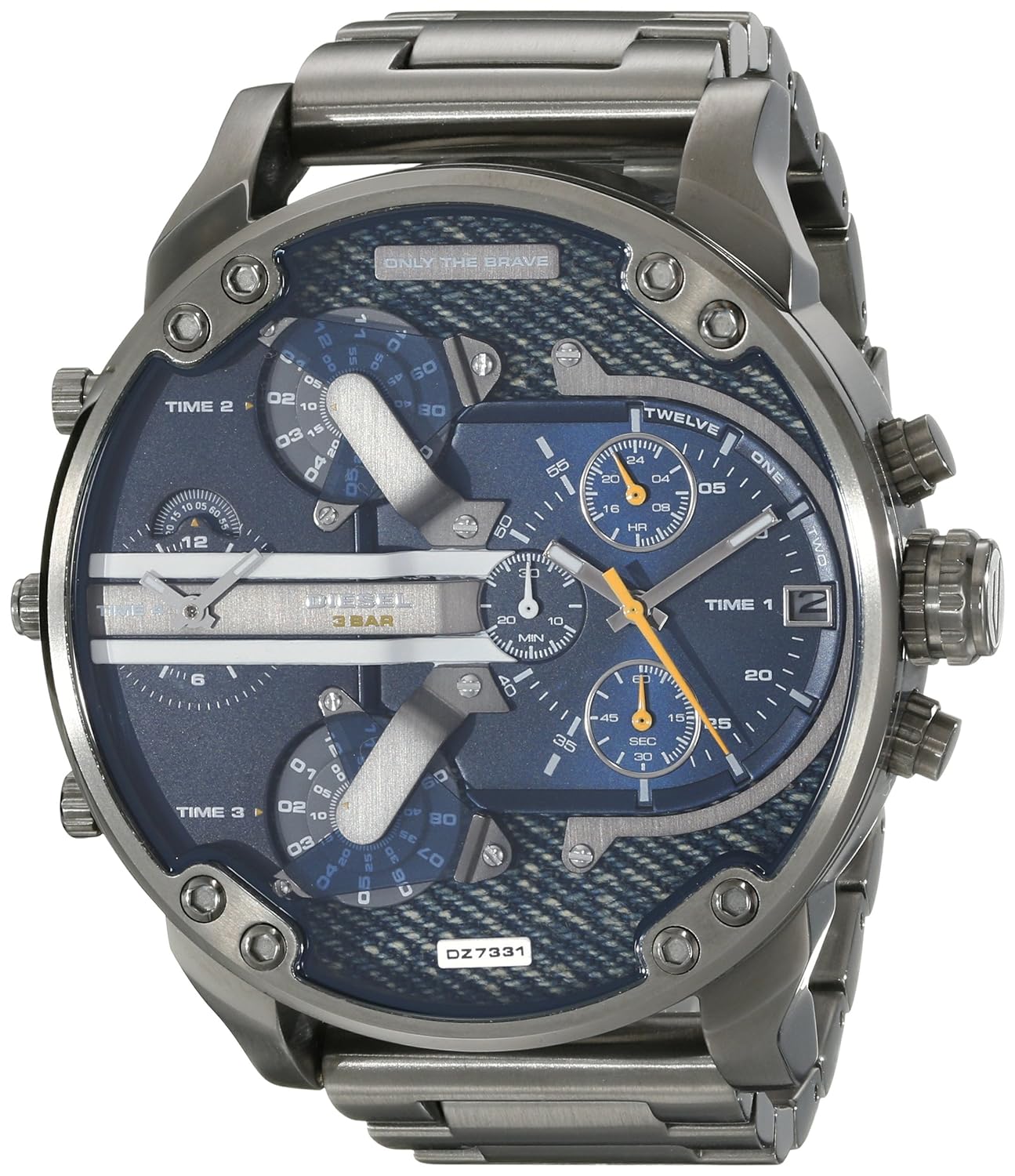 

Diesel Men's DZ7331 Mr Daddy 2.0 Analog Display Analog Quartz Grey Watch
