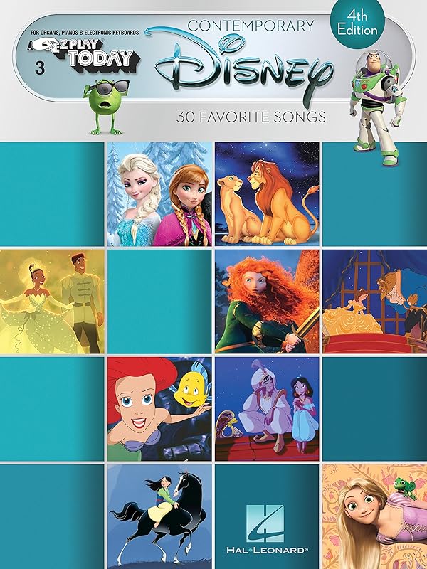 Contemporary Disney: E-Z Play Today Volume 3 by Hal Leonard Corporation