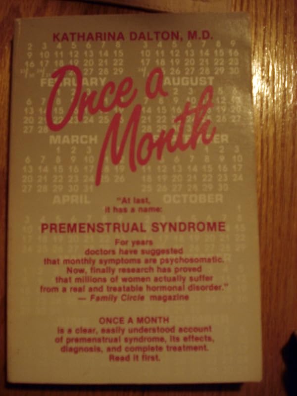 Once a month by Katharina Dalton