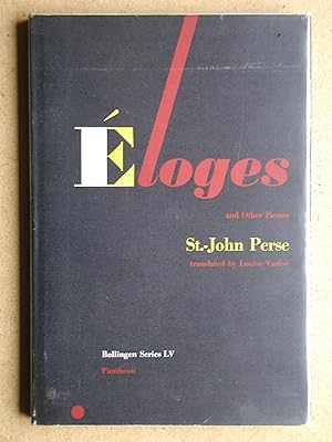 Eloges and Other Poems (Works by St.-John Perse)