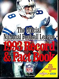 Official NFL 1993 Record and Fact Book (NFL Record & Fact Book) by National Football League