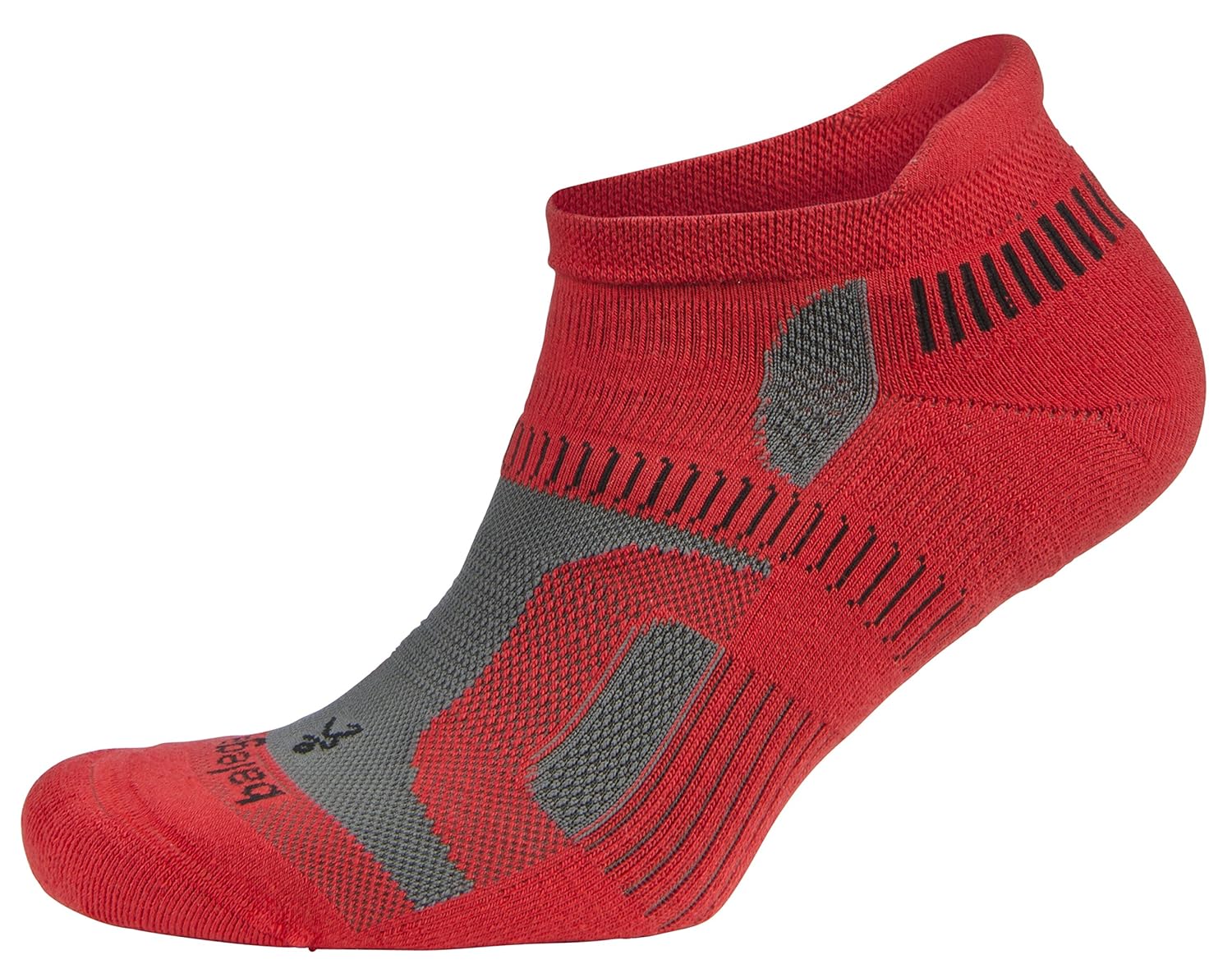 

Balega Hidden Contour Socks - Red/Gray BAL8196