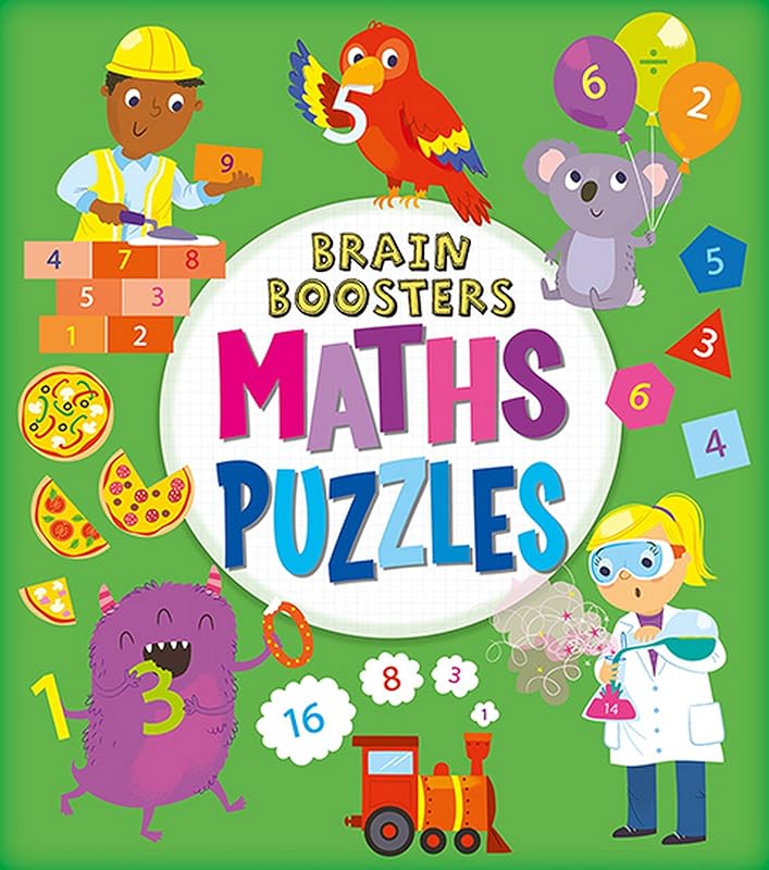 Brain Boosters: Maths Puzzles by Lisa Regan