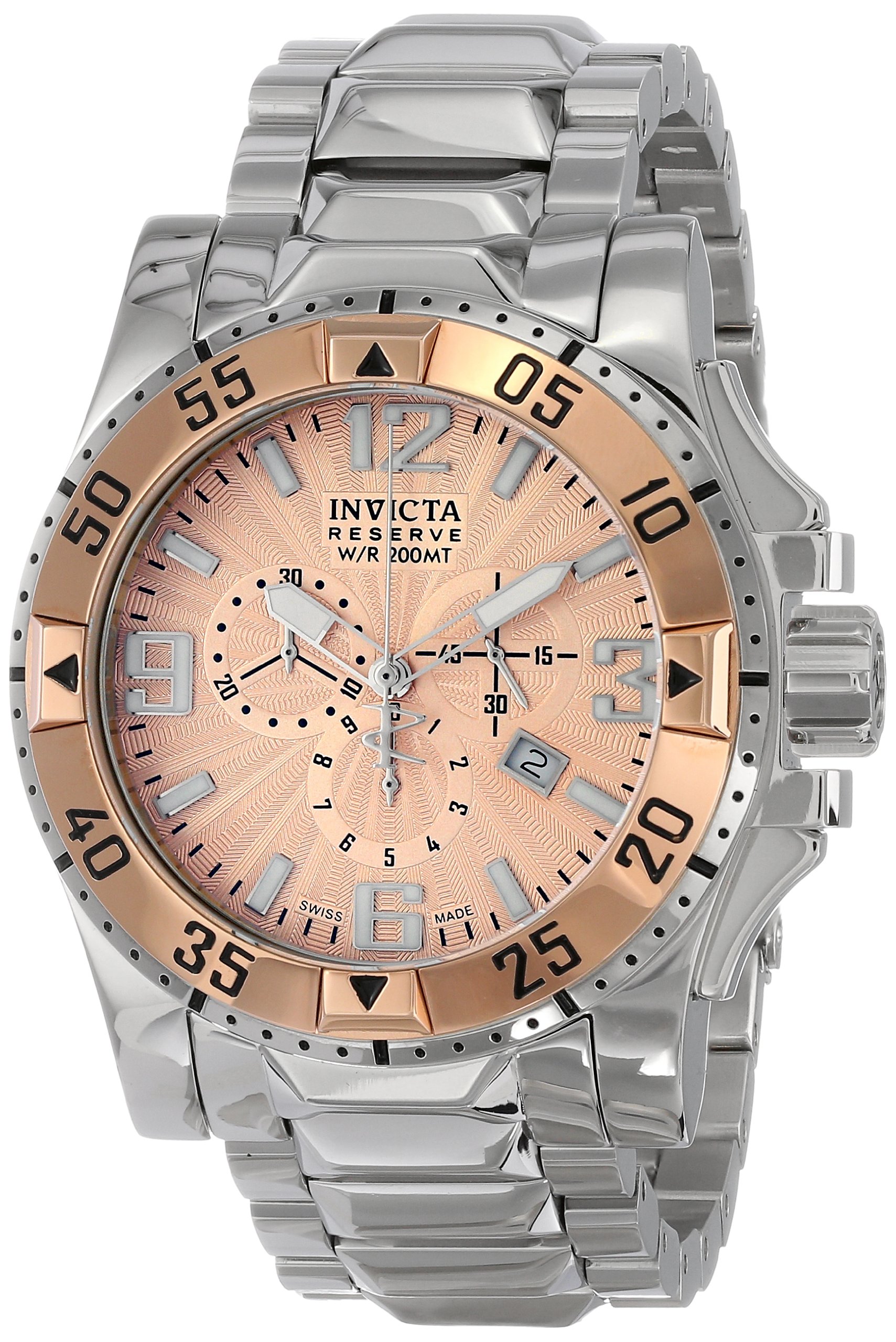 invicta mens 10890 excursion reserve chronograph