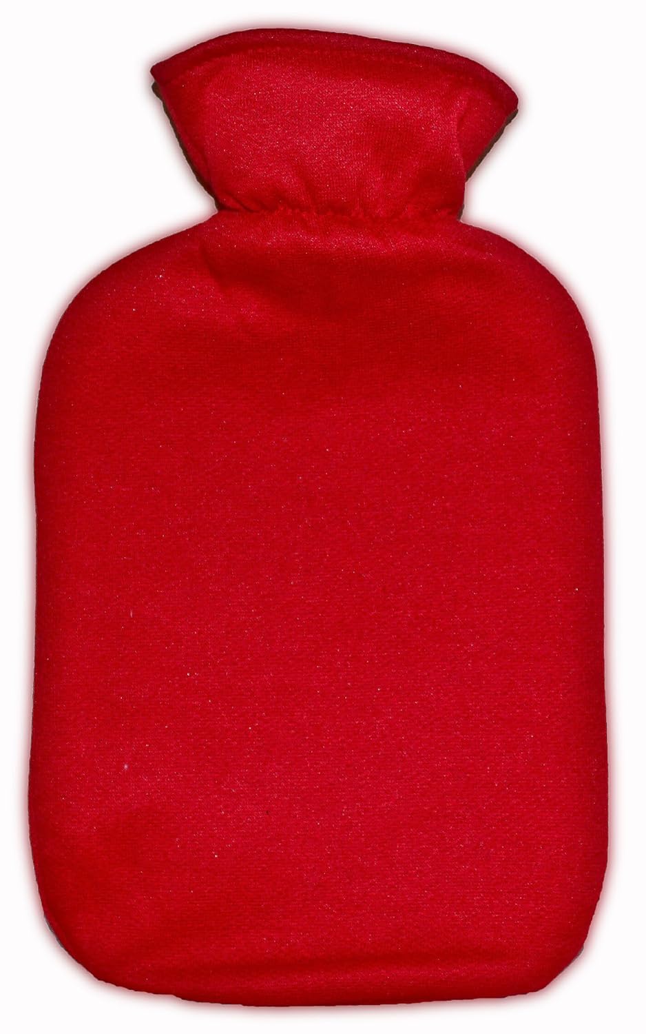 

Warm Tradition Red Sweatshirt Covered Hot Water Bottle - Bottle made in Germany, Cover made in USA