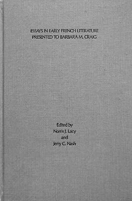 Essays in Early French Literature