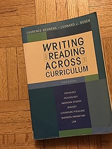 Writing and Reading Across the Curriculum (10th Edition)