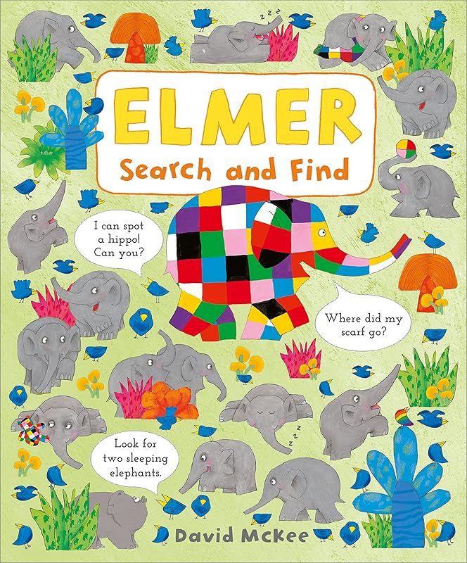 Elmer Search and Find by David McKee