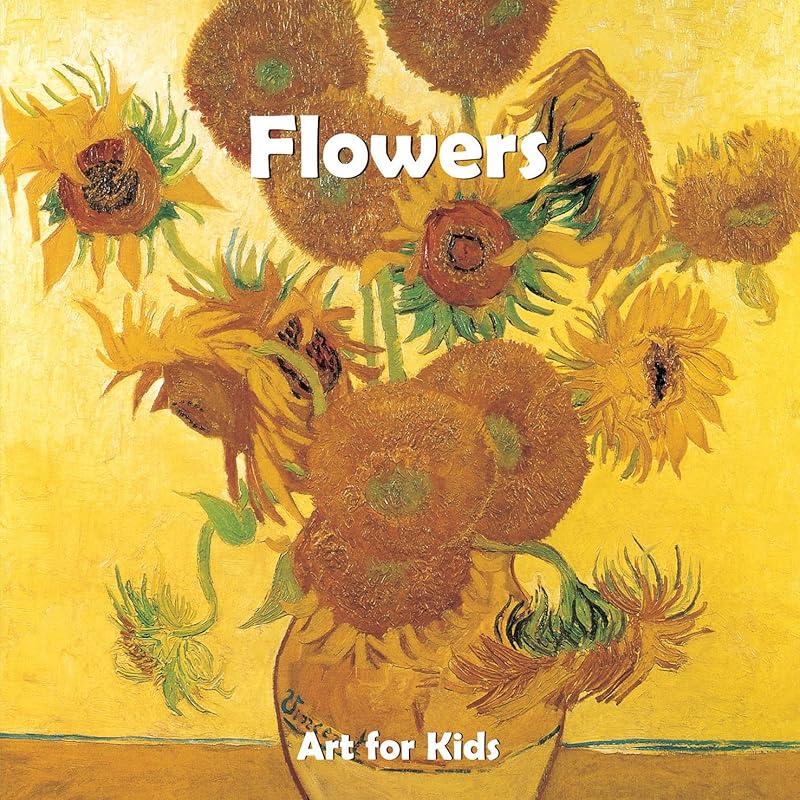 Flowers: Puzzle books (Art for Kids) by Parkstone Press