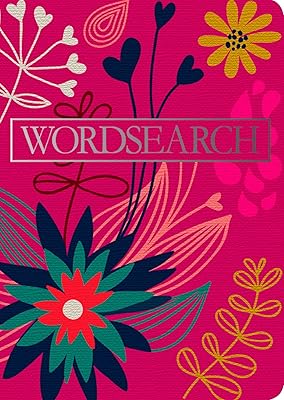 Floral Notebook Wordsearch