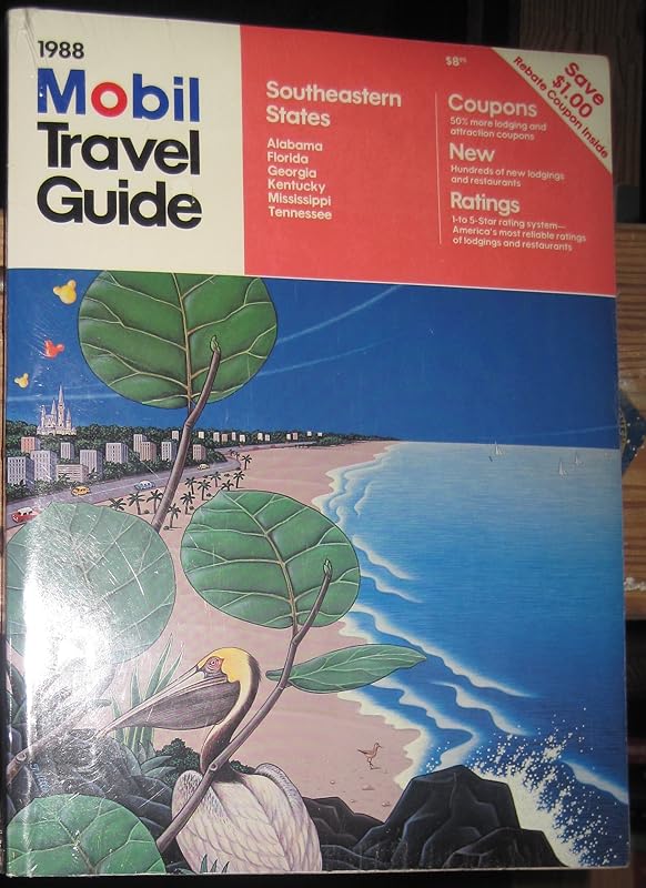 Mobil Travel Guide Southeast (Mobil Travel Guide: Coastal Southeast) by Mobil