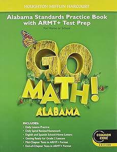 Houghton Mifflin Harcourt Go Math!: Student Edition Practice Book Grade 1