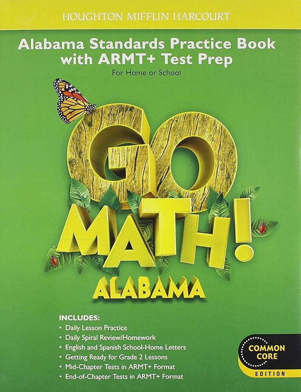 Houghton Mifflin Harcourt Go Math!: Student Edition Practice Book Grade 1 by Harcourt