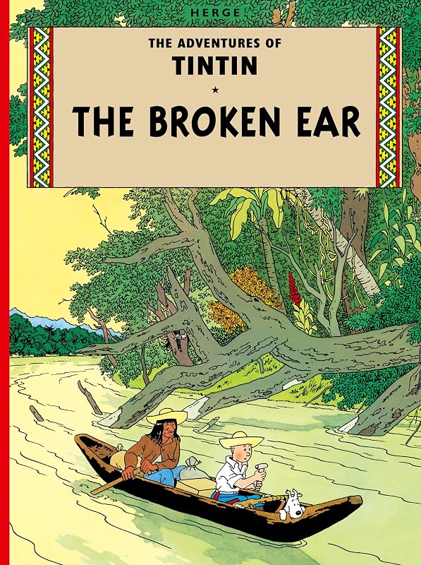The Broken Ear (Tintin) by HERGE