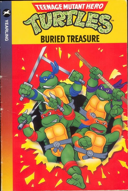 Buried treasure (Teenage mutant hero turtles) by Dave Morris