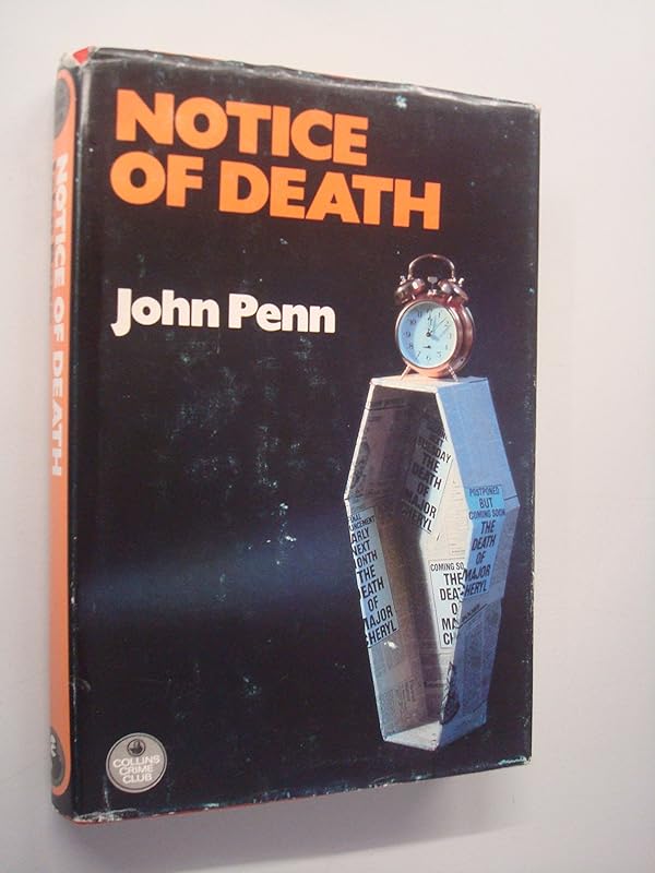 Notice of Death (The Crime Club) by John Penn