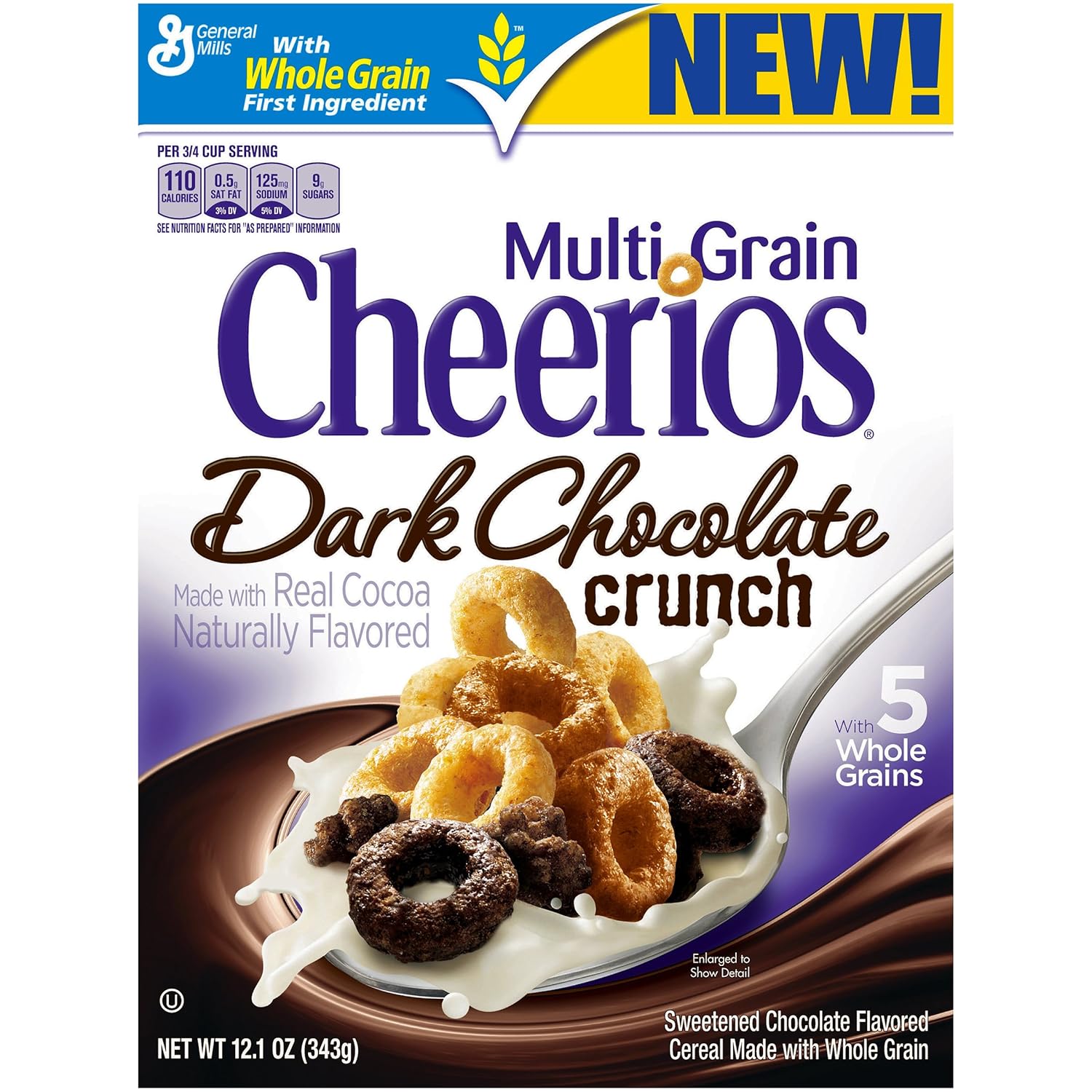 mills cereals dark chocolate crunch multi grain cheerios cereal