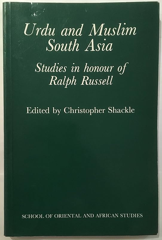 Urdu and Muslim South Asia by Christopher Shackle