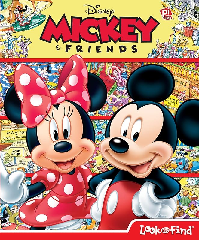 Disney - Mickey & Friends Look and Find - PI Kids by Editors of Phoenix International Publications