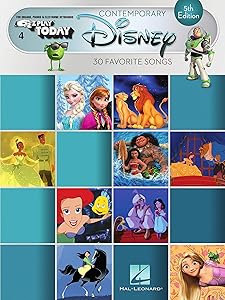Contemporary Disney: E-Z Play Today Volume 4 by Hal Leonard Corporation