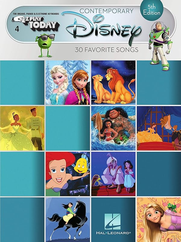 Contemporary Disney: E-Z Play Today Volume 4 by Hal Leonard Corporation