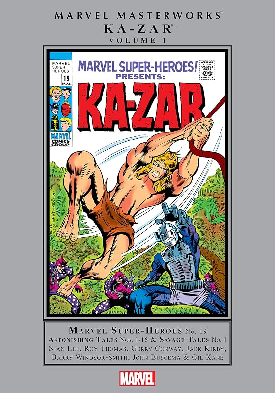 Ka-Zar Masterworks Vol. 1 (Astonishing Tales (1970-1976)) by Stan Lee
