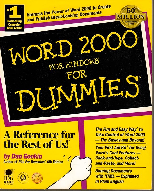 Word 2000 for Windows for Dummies by Dan Gookin