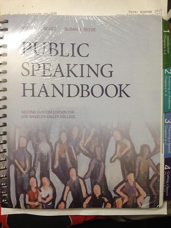 Public Speaking Handbook by Steven A. Beebe