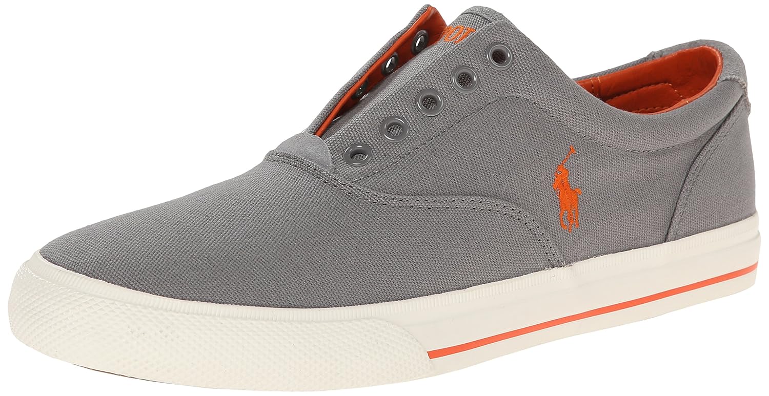 

Polo Ralph Lauren Men's Vito Canvas Fashion Sneaker Laceless design
