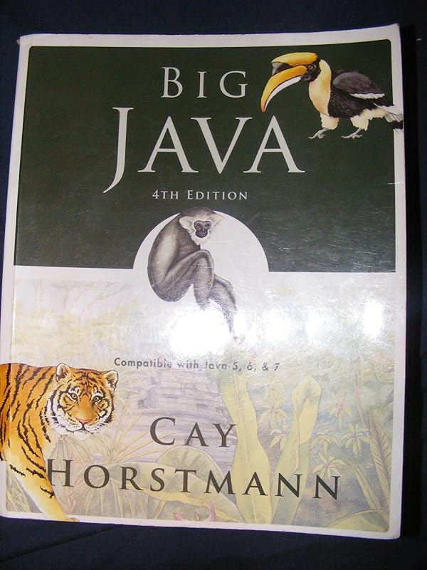 Big Java: Compatible with Java 5, 6 and 7 by Cay S. Horstmann