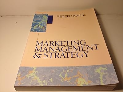 Marketing Management and Strategy