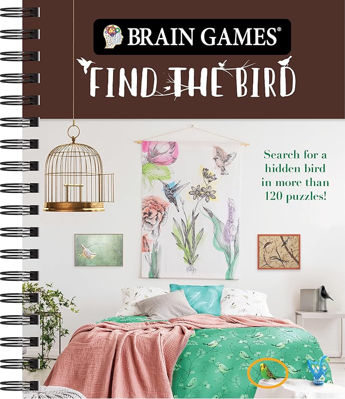 Brain Games - Find the Bird: Search for a Hidden Bird in More Than 120 Puzzles! (Brain Games - Picture Puzzles) by Publications International Ltd.