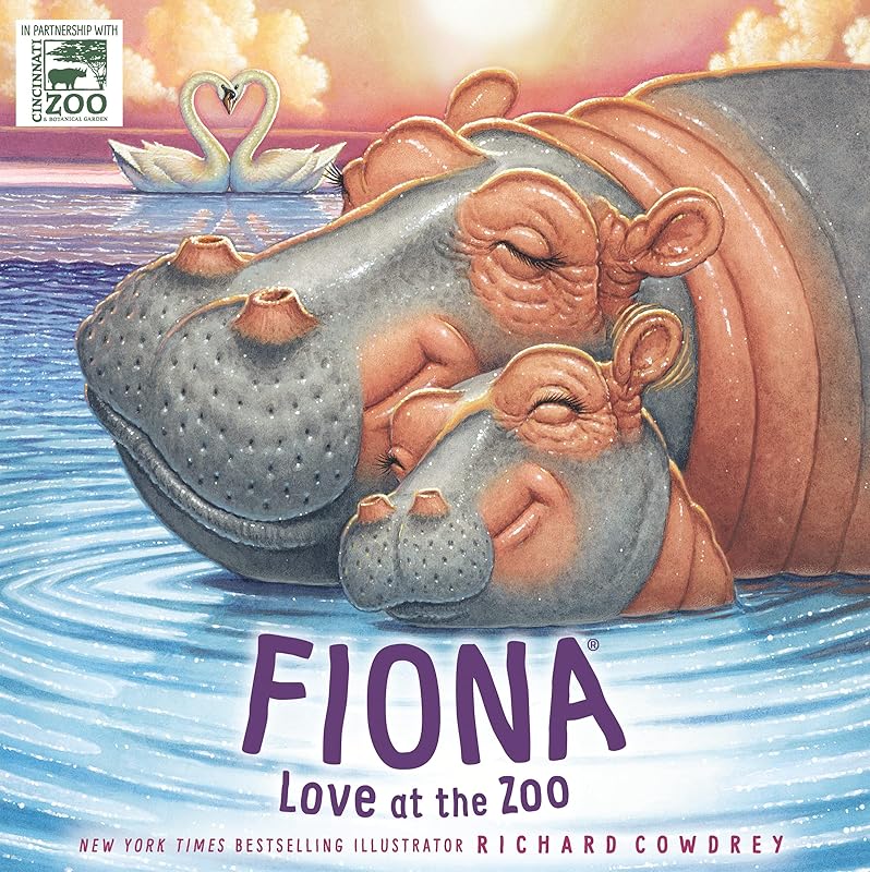 Fiona, Love at the Zoo (A Fiona the Hippo Book) by Zondervan