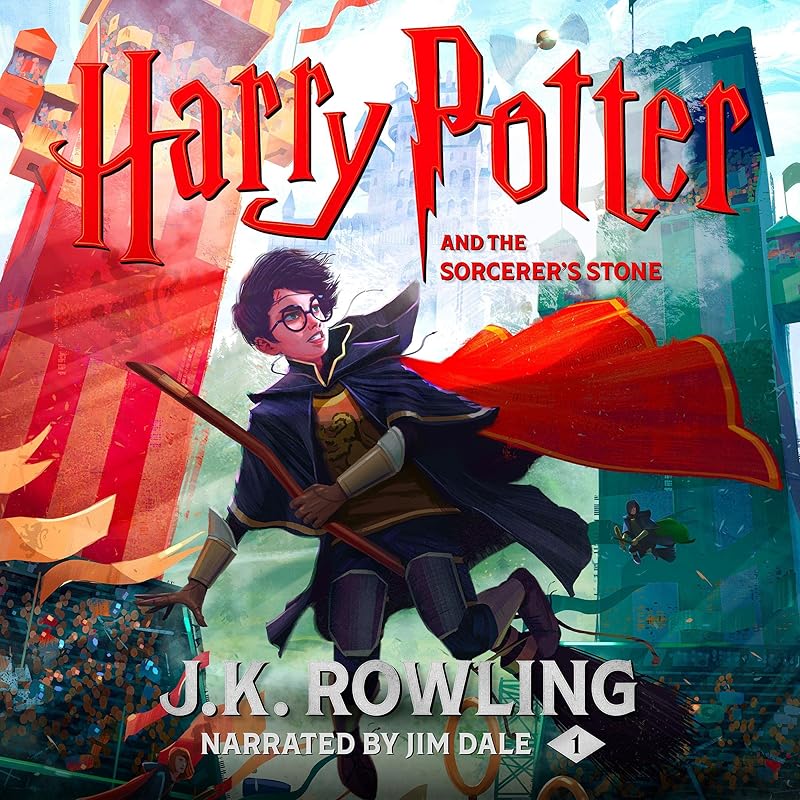 Harry Potter and the Sorcerer's Stone, Book 1 by J.K. Rowling, Jim Dale, Pottermore Publishing