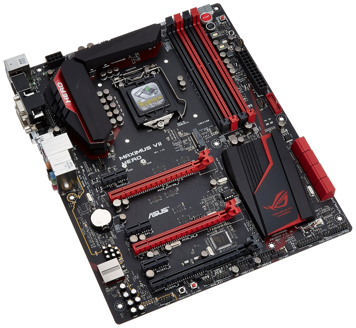 asus maximus vii hero gaming mb - placa base (intel socket 1150