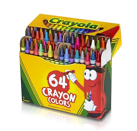 crayola 64色蜡笔 70% off