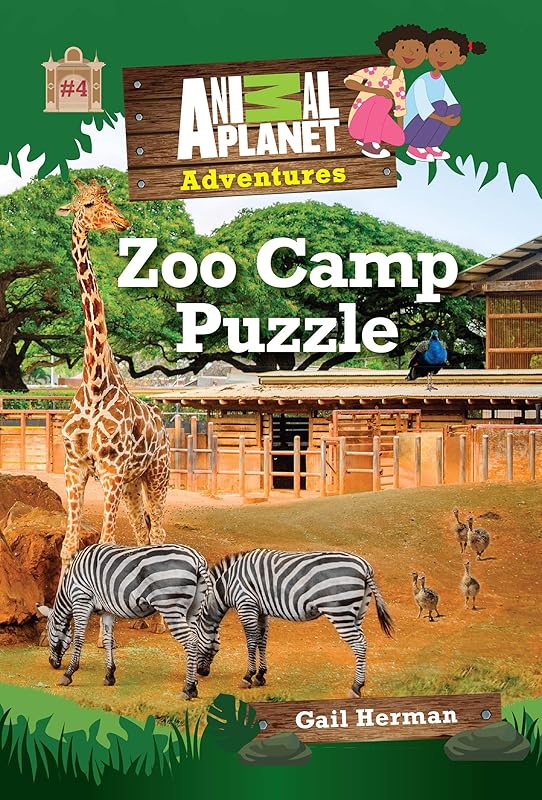 Zoo Camp Puzzle (Animal Planet Adventure Chapter Book #4) (Animal Planet Adventures Chapter Books) by Gail Herman