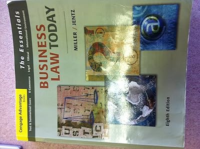 Business Law Today: The Essentials