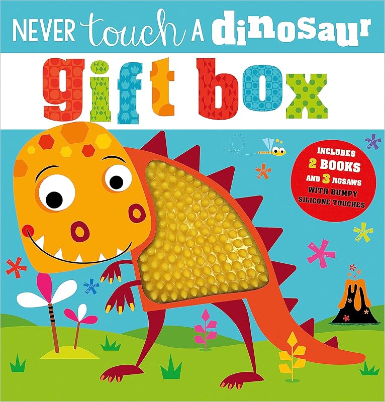 Never Touch a Dinosaur Gift Box by Rosie Greening