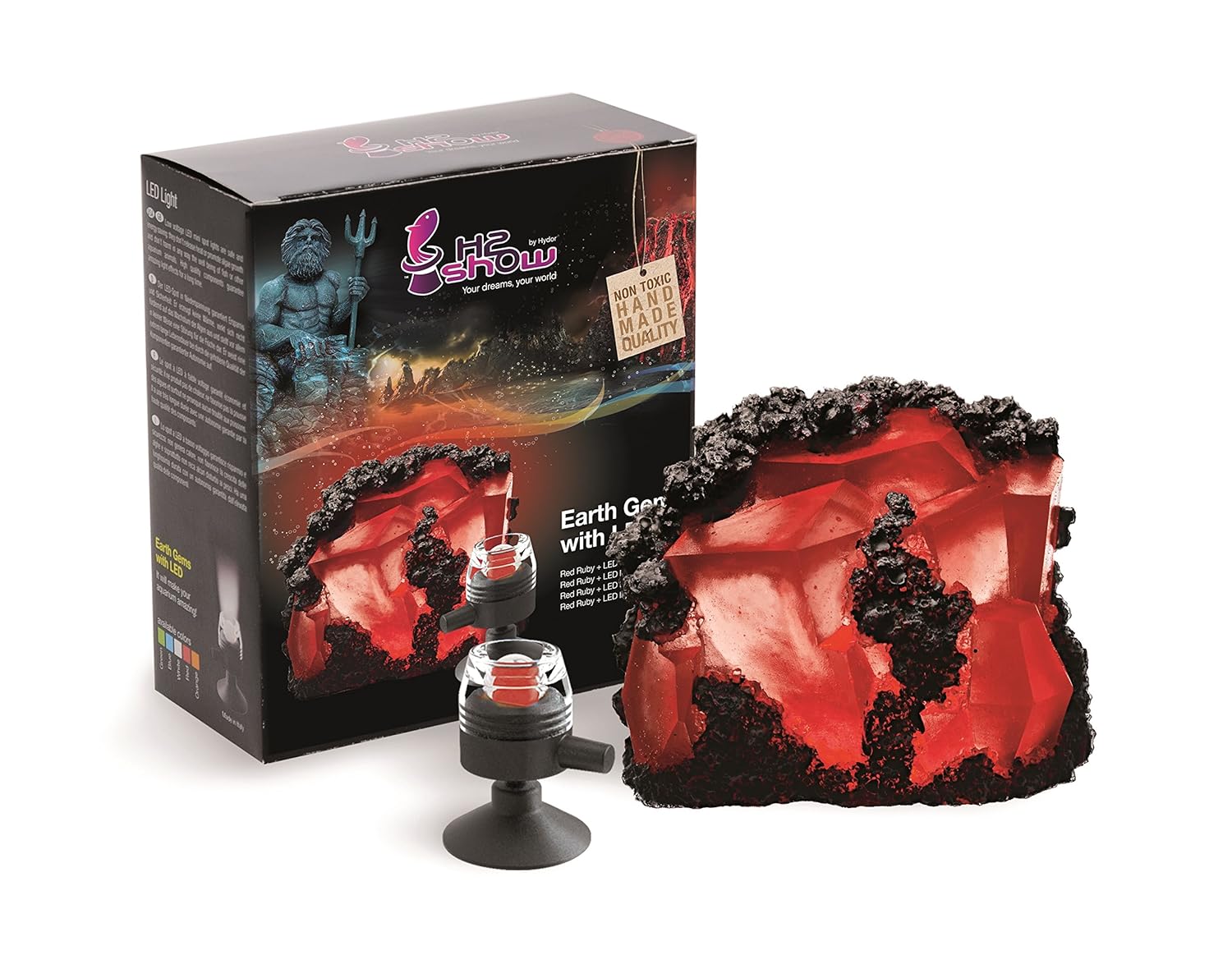 

Hydor H2Show Earth Gems with LED for Aquarium