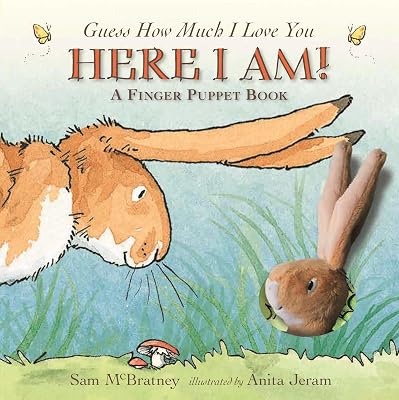 Here I Am!: A Finger Puppet Book: A Guess How Much I Love You Book