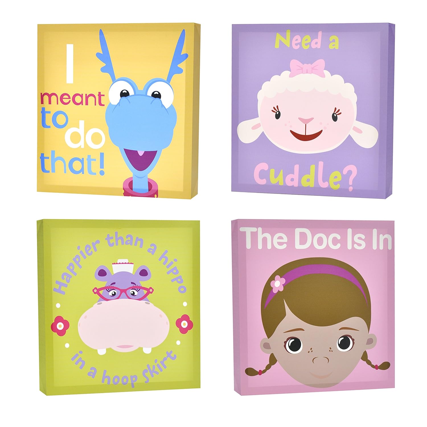 

Disney Doc McStuffins Canvas Wall Art (4-Piece)