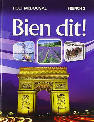 Bien Dit!: Student Edition Level 2 2013 (French Edition)